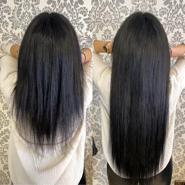 Tressen Extensions für volles Haar